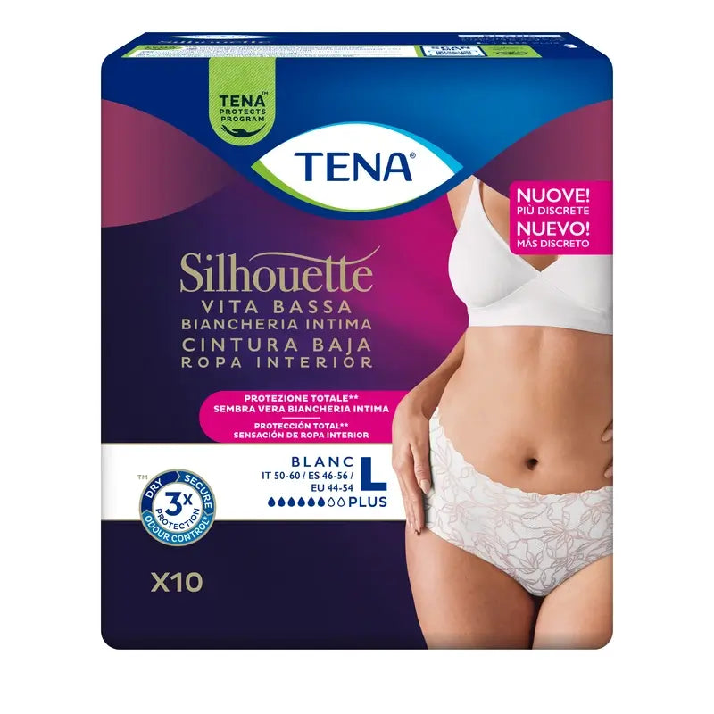Tena Protective Under Discreet Taglia L, 10 pz.