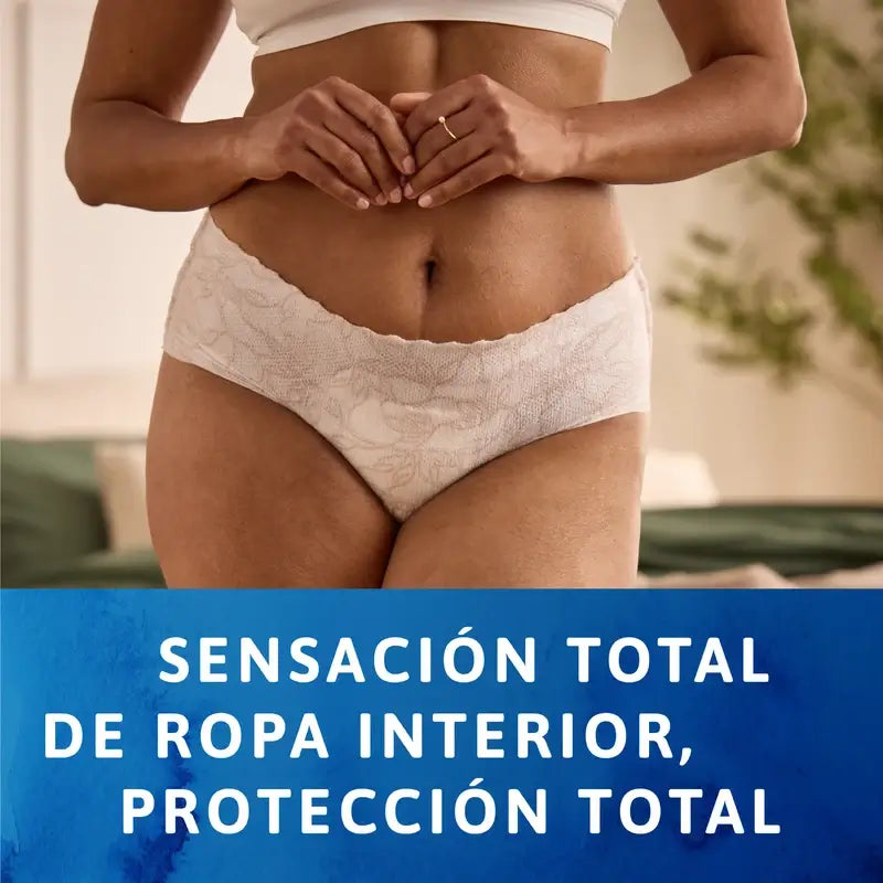 Tena Silhouette bianco a vita bassa taglia M, 12 unità