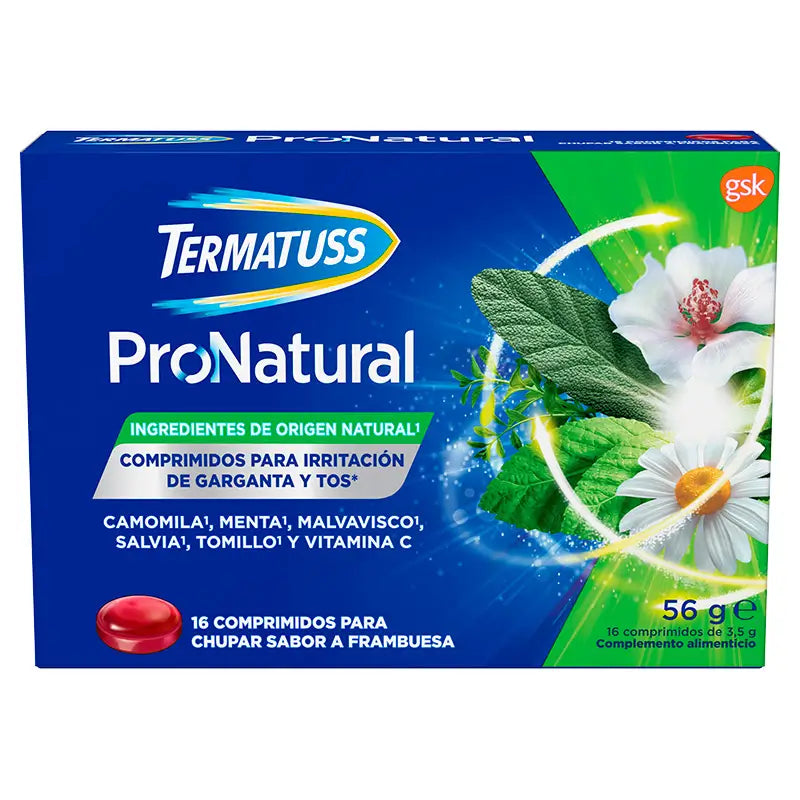 Termatuss compresse Per tosse secca o tosse con espettorazione, 16 compresse
