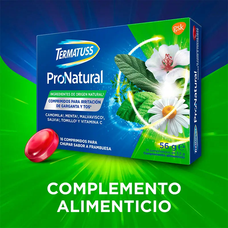 Termatuss compresse Per tosse secca o tosse con espettorazione, 16 compresse