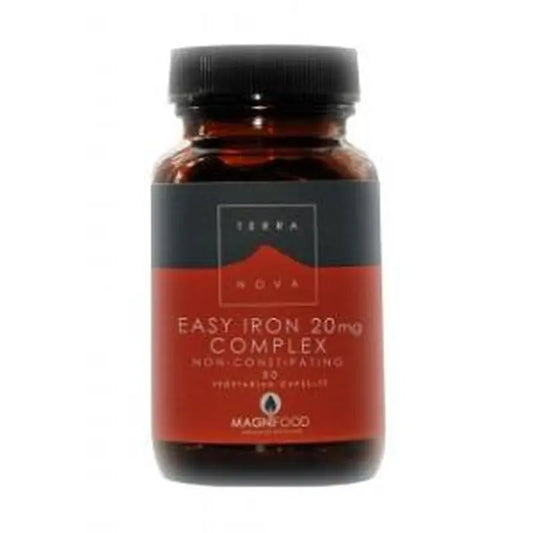 Terranova Iron Bisglycinate 20Mg. 100V Capsules