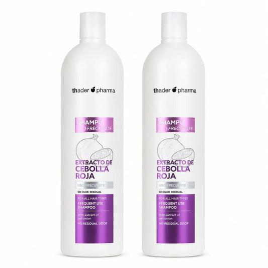 Th Pharma Shampoo alla cipolla 1000 ml, confezione da 2