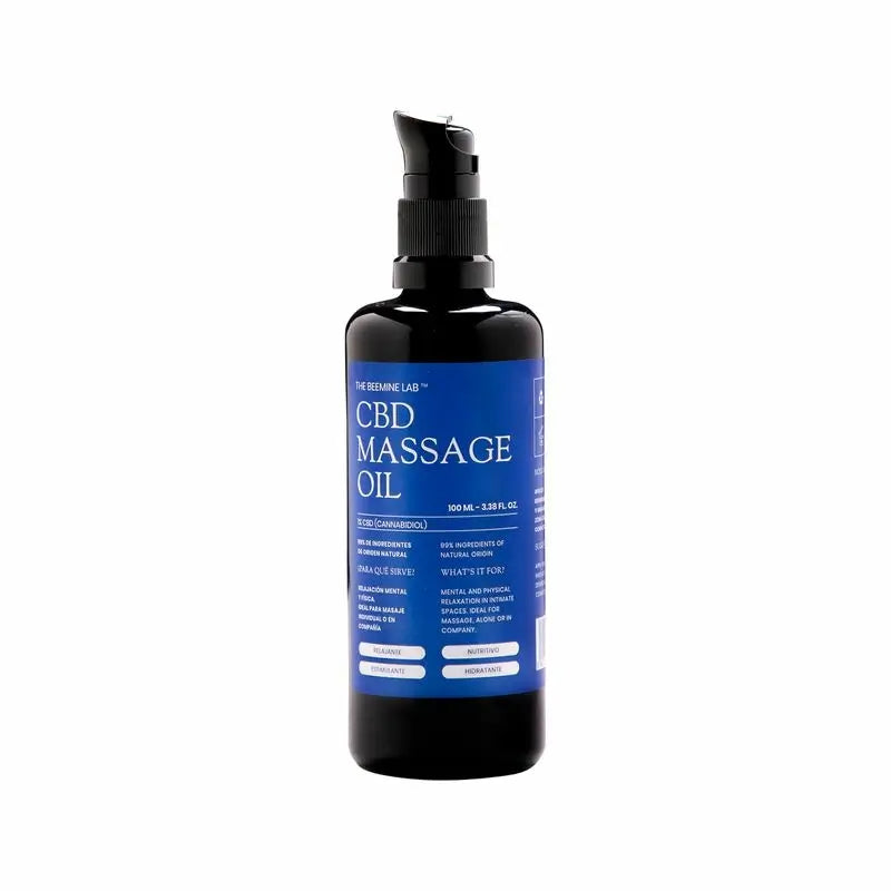 Olio per massaggi al CBD di Beemine, 100 ml