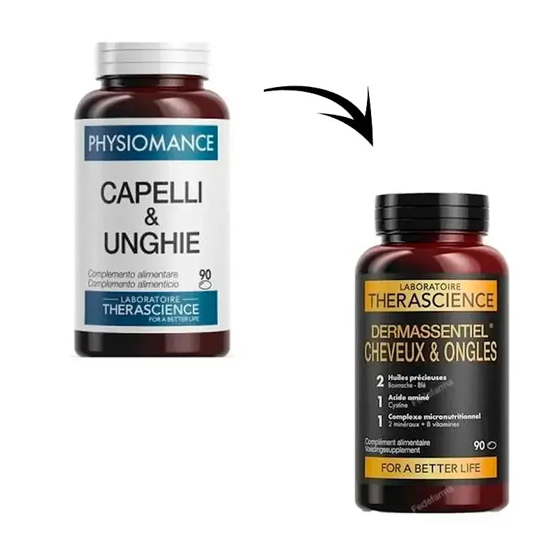 Therascience Physiomance Capelli e Unghie 90 Capsule