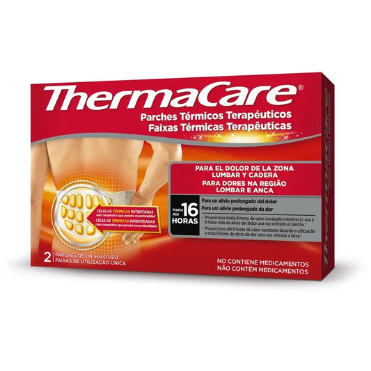 Cuscino di riscaldamento lombare Thermacare, 2 pezzi.