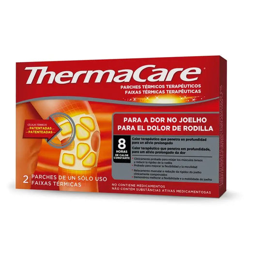 Ginocchiere riscaldanti Thermacare, 2 pezzi.