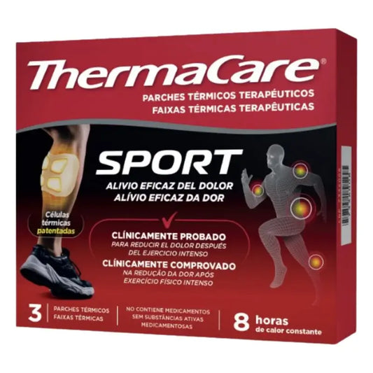 Thermacare Sport, 3 cerotti