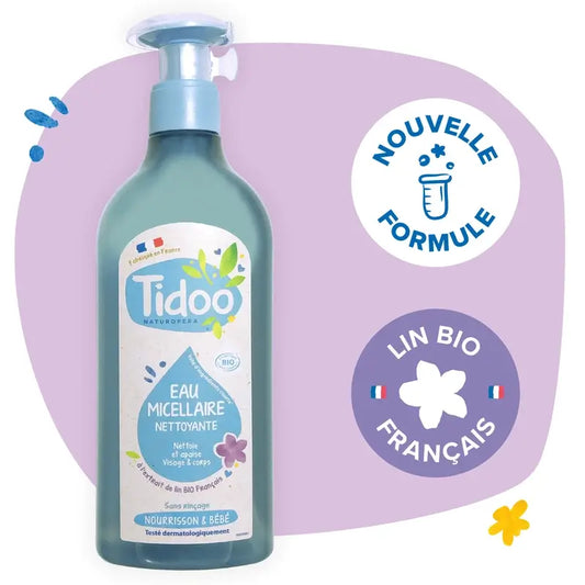 Tidoo Acqua Micellare Biologica con Calendula , 500 ml