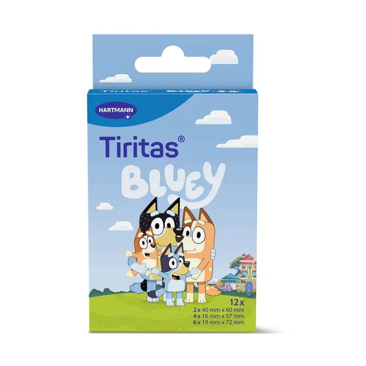 Gesso adesivo Bluey, 12 pezzi.