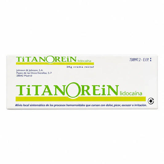 Titanorein Lidocaina Crema Rettale 20 g