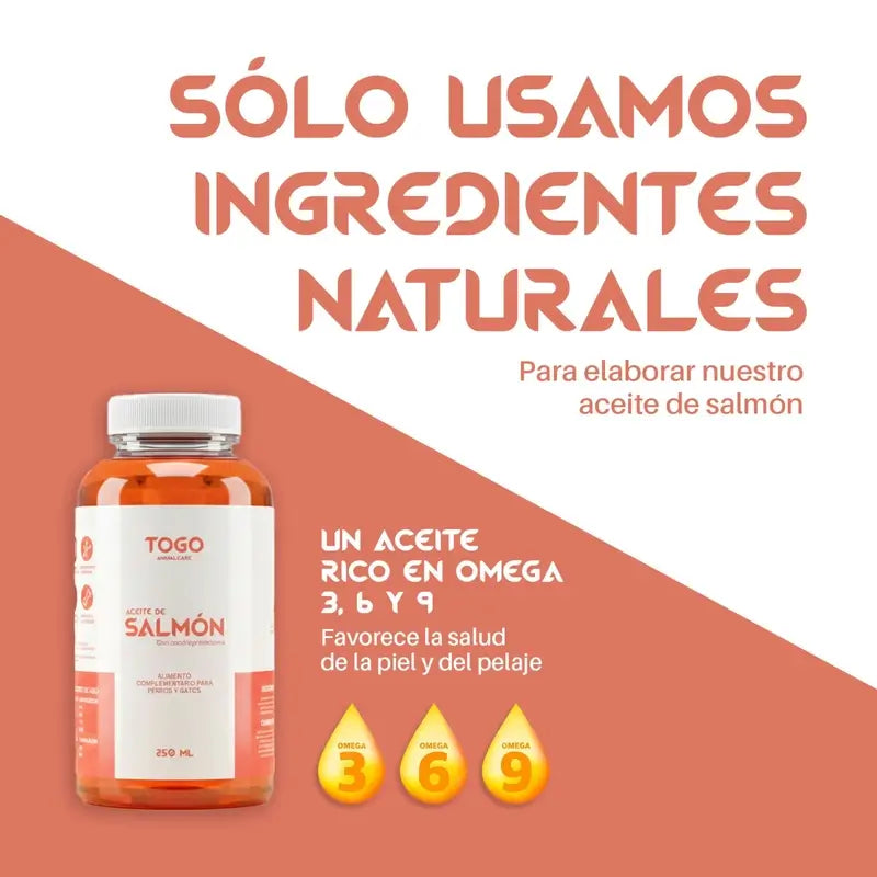 Olio di salmone Togo, 250 ml