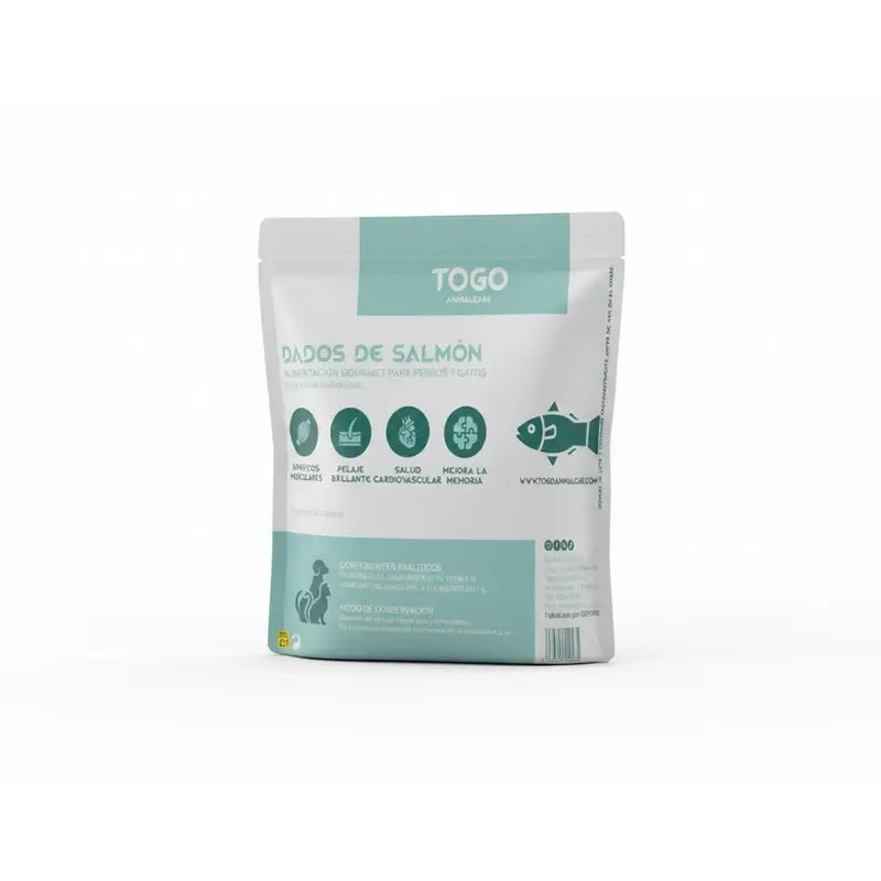 Snack di salmone a cubetti Togo, 60 grammi