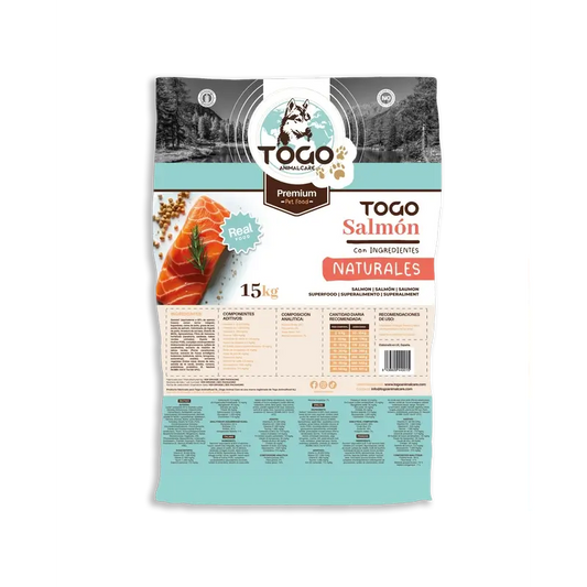 Salmone Togo Mangime secco, 15 kg