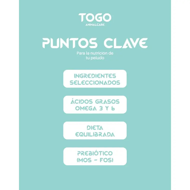 Salmone Togo Mangime secco, 15 kg