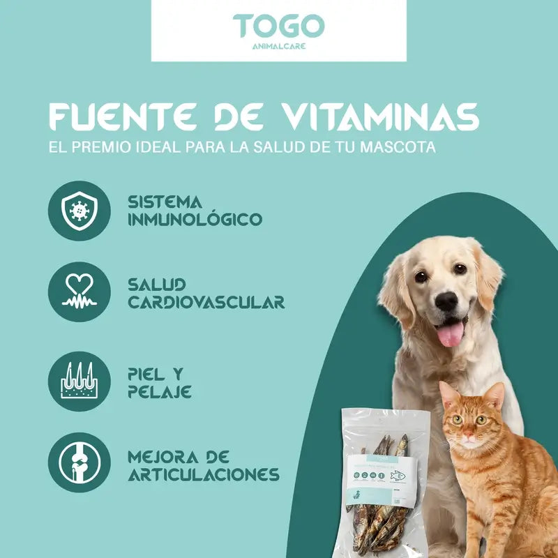 Togo Snack Acciughe secche naturali, 1 pz.