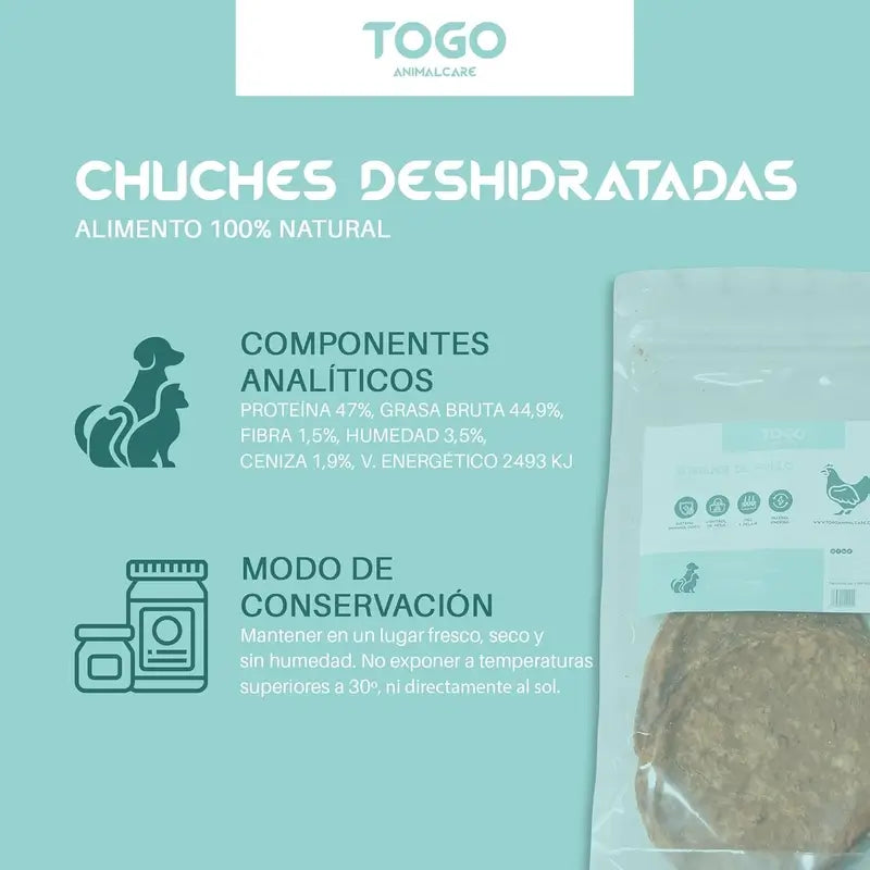 Togo Snack Natural Burger Pollo, 1 pz.