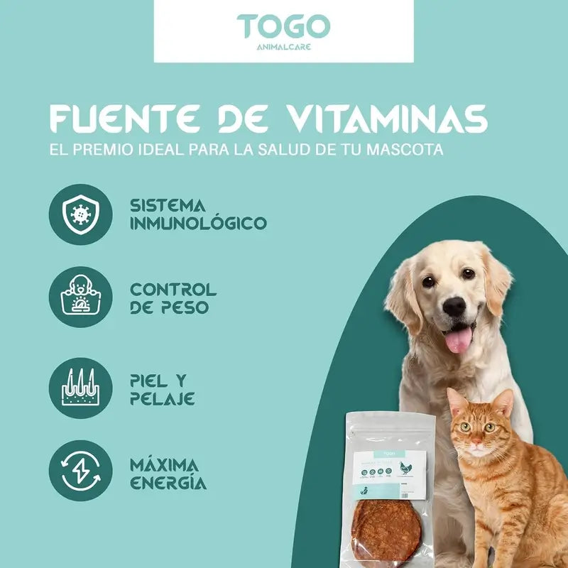 Togo Snack Natural Burger Pollo, 1 pz.
