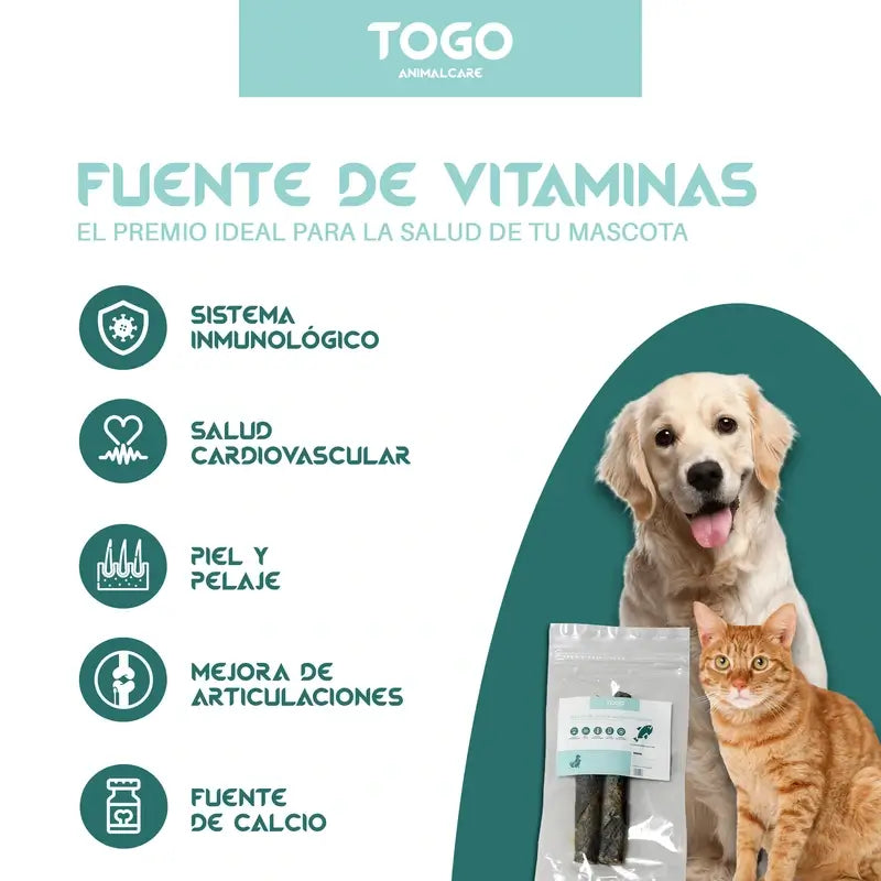 Togo Natural Snack Salmon Rolls, confezione da 3 unità