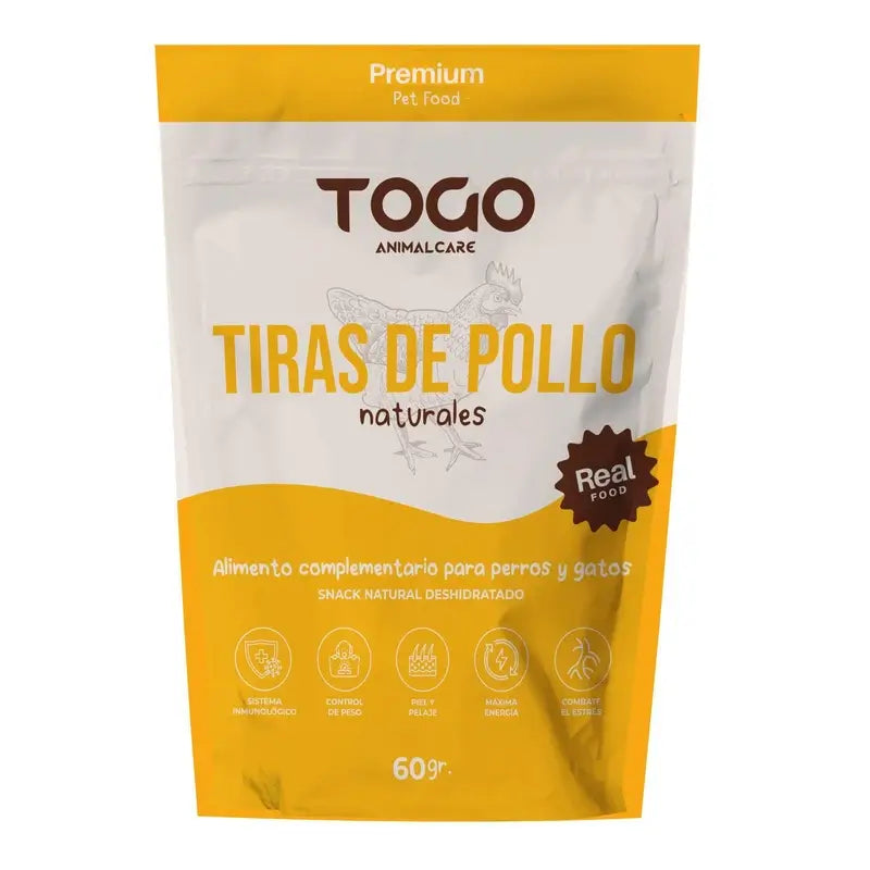 Togo Snack Strisce di pollo naturale, 1 pz.