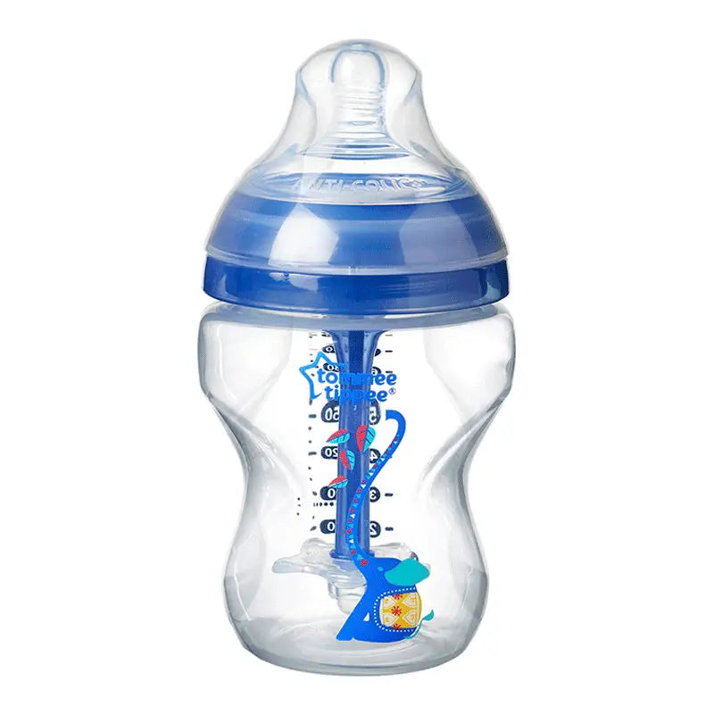 Tommee Tippee Advanced Anti-Colic Bottle, 260 ml, Blue