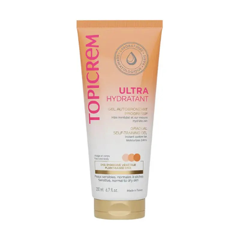 Topicrem Uh Abbronzatura progressiva per il corpo, 200 ml