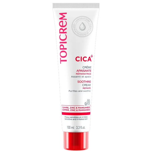 Topicrem Cica Crema riparatrice lenitiva, 100 Ml