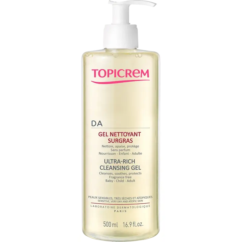 Topicrem Gel detergente oleoso 500 ml
