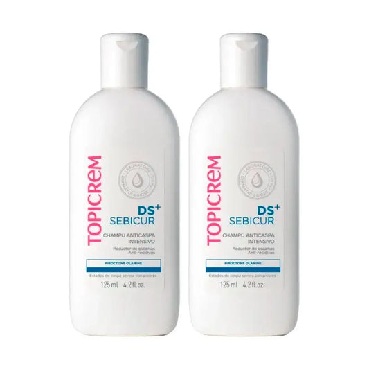 Topicrem Ds+ Sebicur Shampoo Intensivo Antiforfora, Confezione 2 x 125 Ml