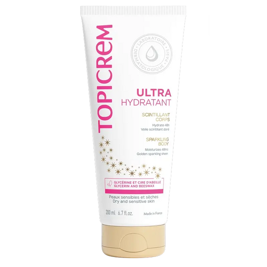 Topicrem Latte corpo ultra-idratante dorato 200 ml