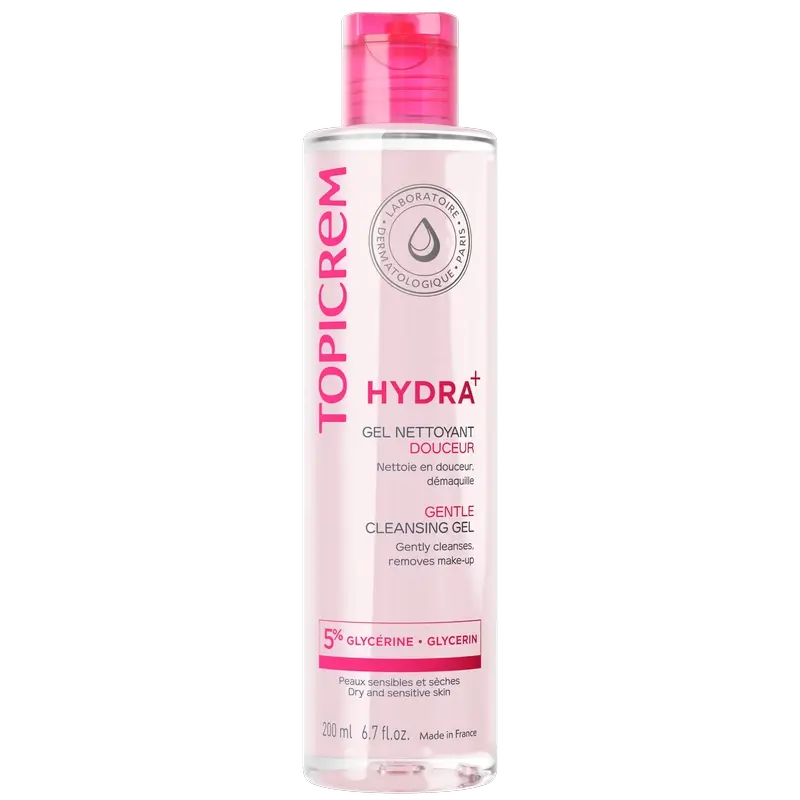 Topicrem Hydra + Gel detergente delicato 200 ml