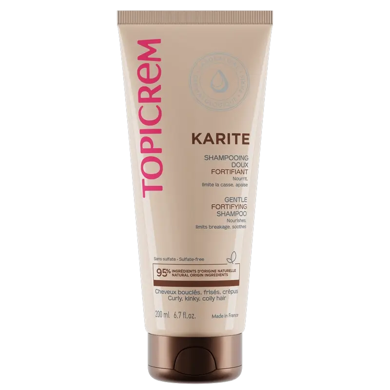 Topicrem Burro di Karité Shampoo Fortificante Delicato, 200 ml