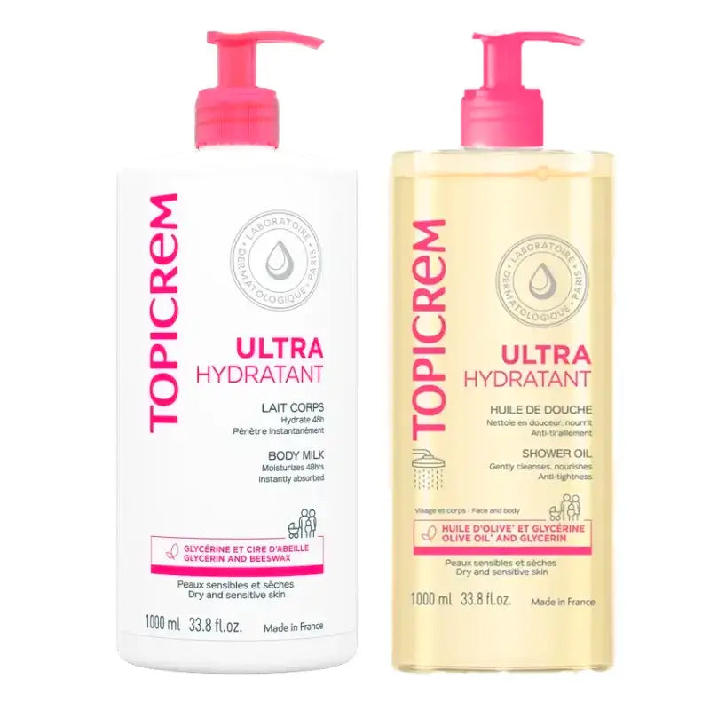 Topicrem Impacco completo per il corpo 1L+1L