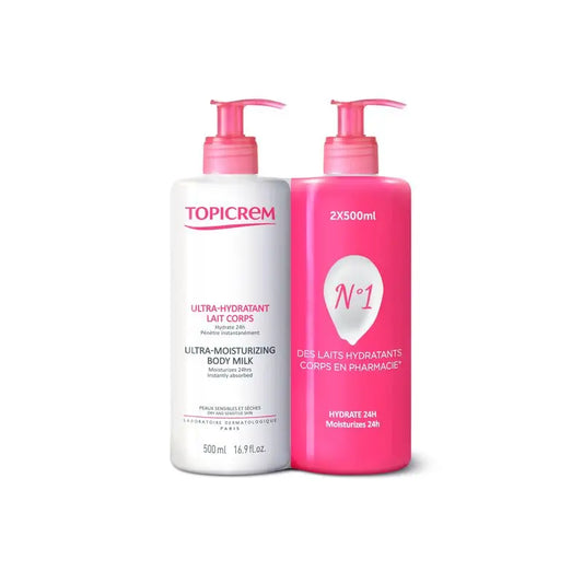 Topicrem Duo Pack Latte Corpo Ultra Idratante 2x500 ml