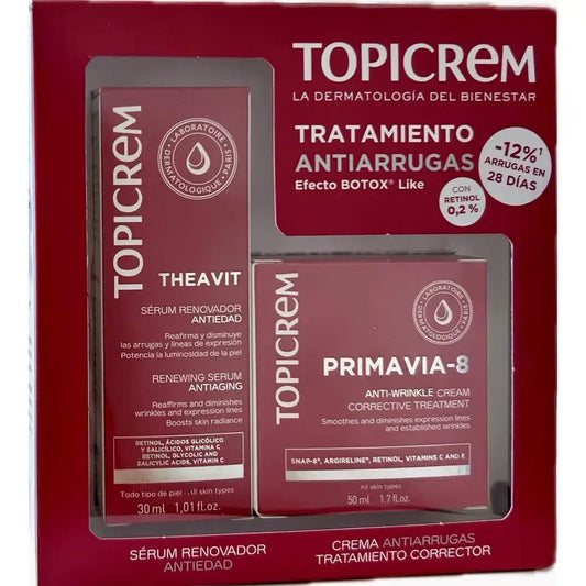 Confezione Topicrem Siero Theavit 30 Ml + Crema Primavia-8 50 Ml