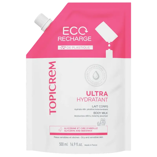 Topicrem Uh Recharge Latte corpo ultra-idratante, 500 Ml