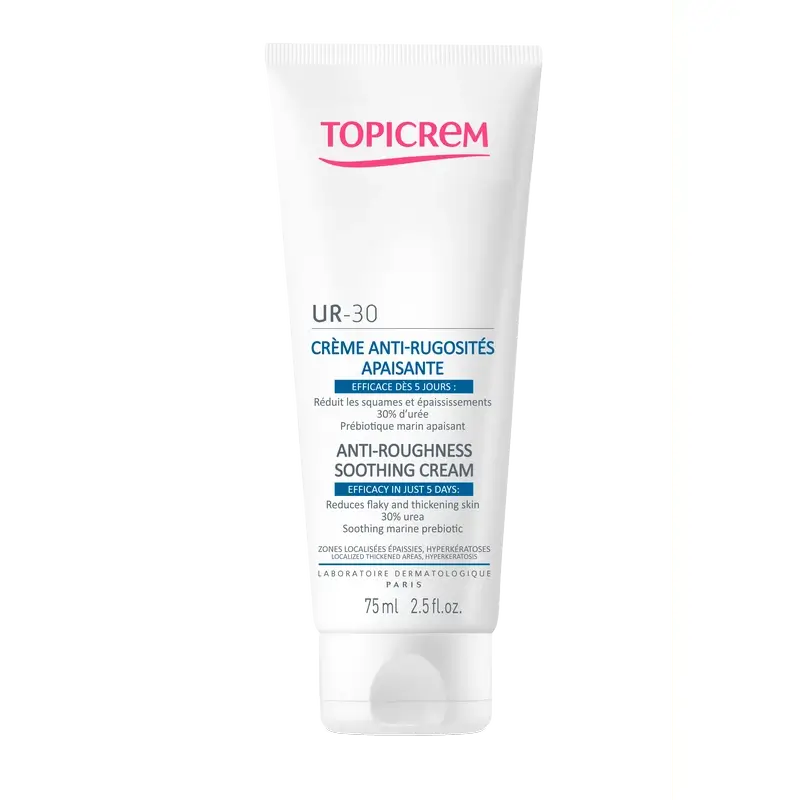 Topicrem Ur30 Crema Levigante Anti-Rugosità, 75 Ml