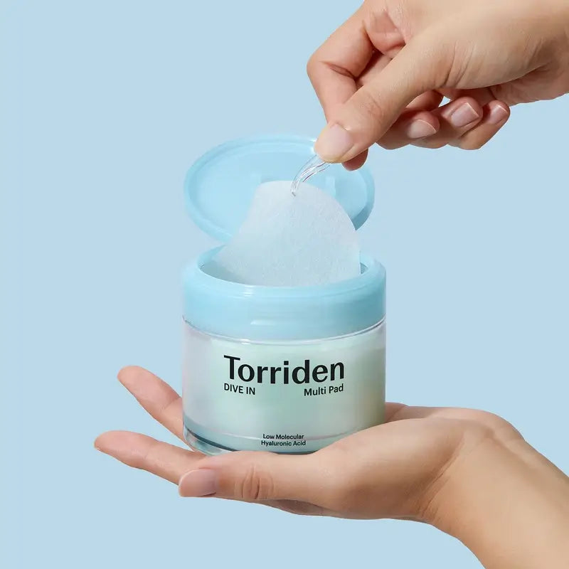 Torriden Dive-In Acido ialuronico a basso contenuto molecolare Multi Pad , 80 unità