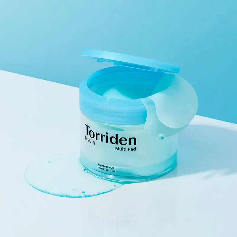 Torriden Dive-In Acido ialuronico a basso contenuto molecolare Multi Pad , 80 unità