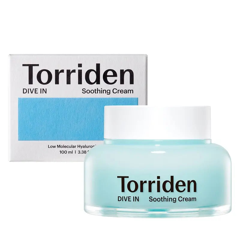Torriden Dive-In Crema lenitiva all'acido ialuronico a basso contenuto molecolare , 100 ml