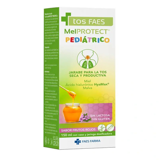 Sciroppo per la tosse Tosfaes Melprotect Pediatric , 150 ml