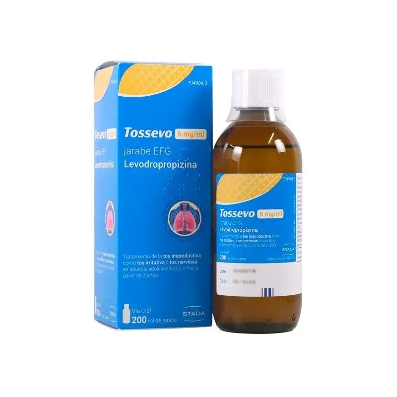 Tossevo 6 Mg / Ml Sciroppo Efg Levodropropizina, 200 ml