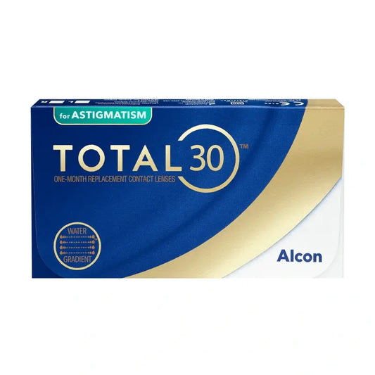 Total30 Monthly Toric Lenses , 3 units
