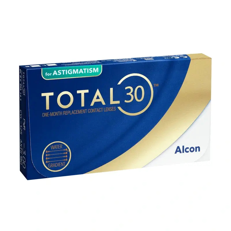 Total30 Monthly Toric Lenses , 3 units
