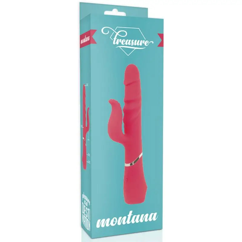 Rotatore in silicone Treasure Montana Rosa