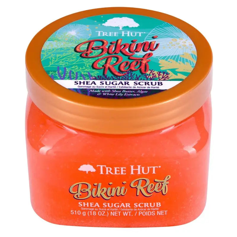 Tree Hut Sugar Scrub, Bikini Reef, 510 g