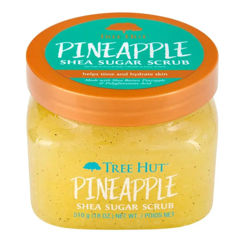 Tree Hut Scrub di zucchero all'ananas, ananas, 510 g