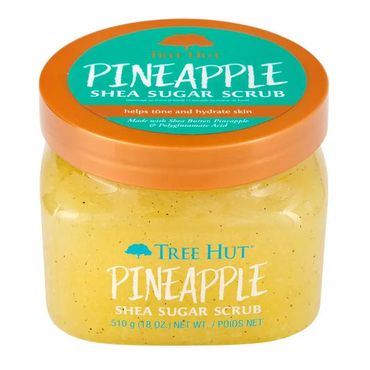 Tree Hut Scrub di zucchero all'ananas, ananas, 510 g