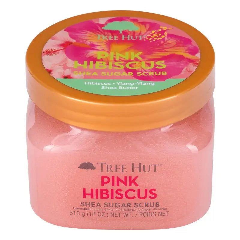 Tree Hut Scrub di zucchero, ibisco rosa, 510 g
