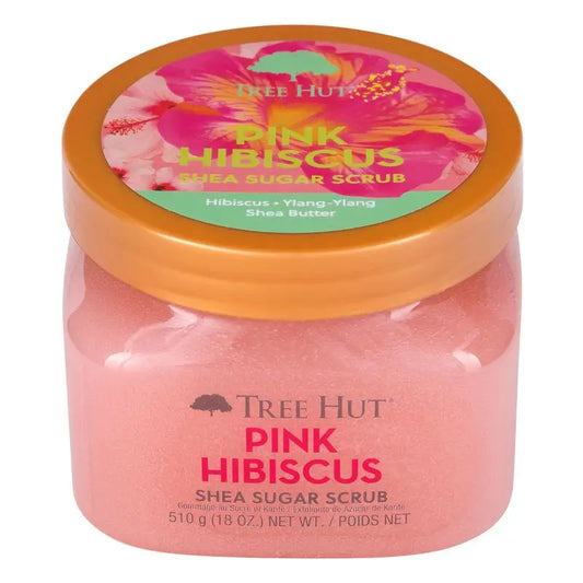 Tree Hut Scrub di zucchero, ibisco rosa, 510 g