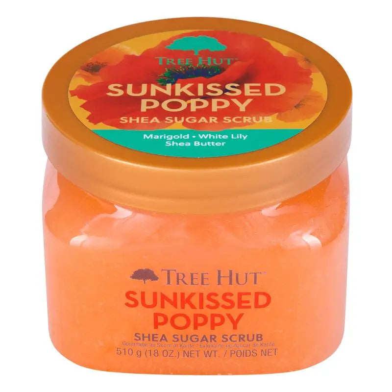 Tree Hut Scrub di zucchero, Sunkissed Poppy, 510 g